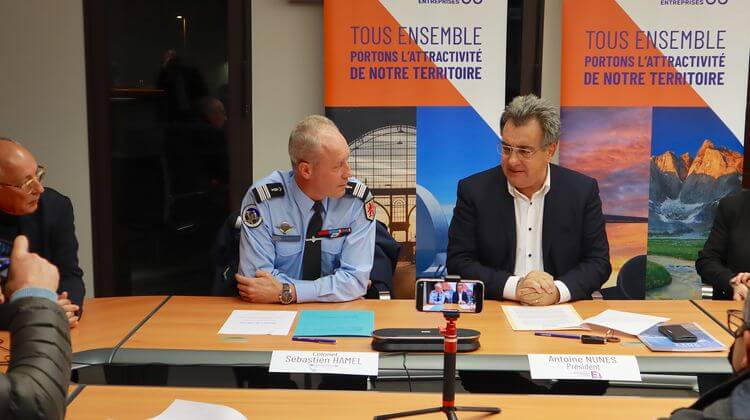 Gendarmerie et entreprises des Hautes-Pyrénées : ambitions communes